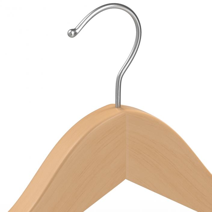 3D Wooden Clothes Hanger