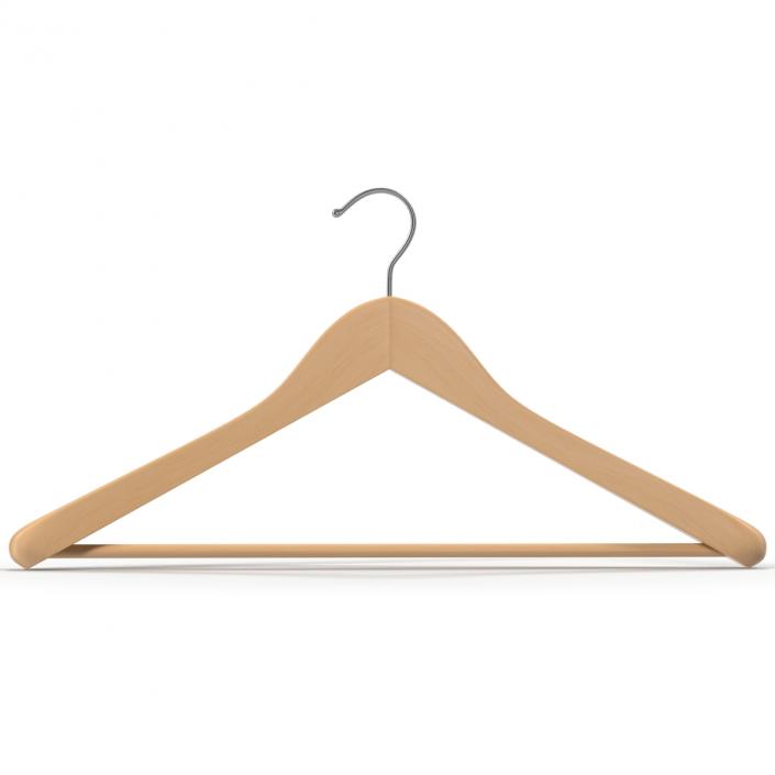 3D Wooden Clothes Hanger