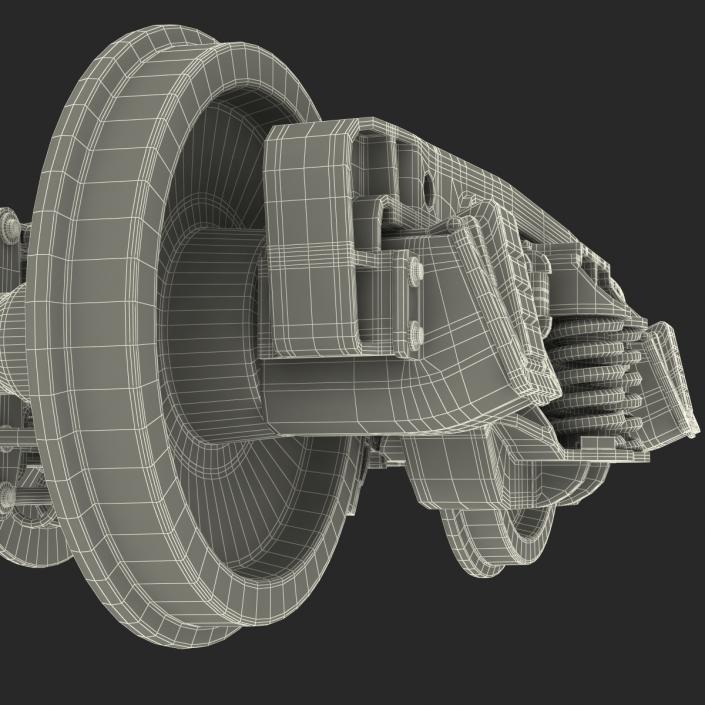 Train Wheels 3D