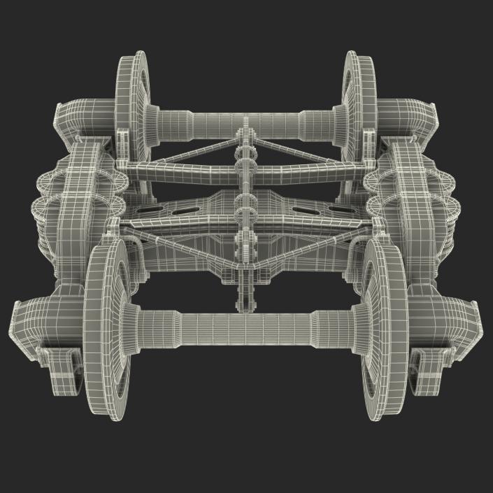 Train Wheels 3D