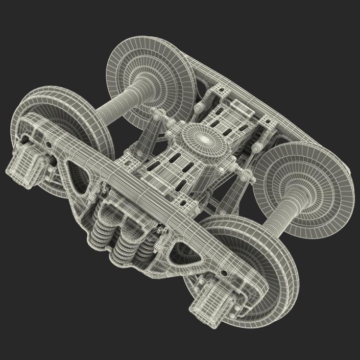 Train Wheels 3D