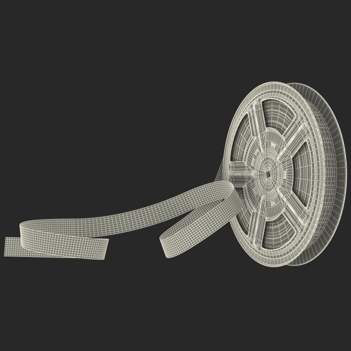 3D model Video Film Reel