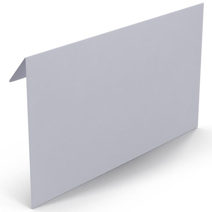 White Envelope 3D model