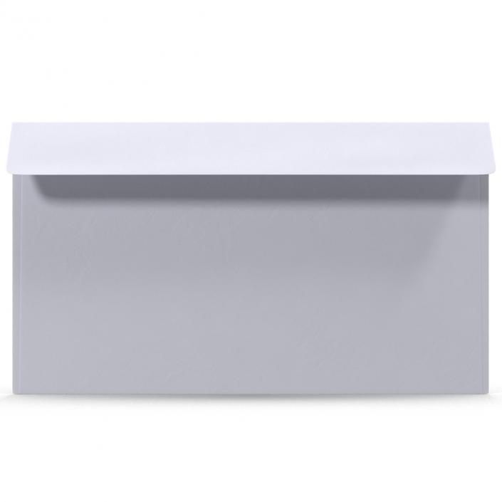 White Envelope 3D model