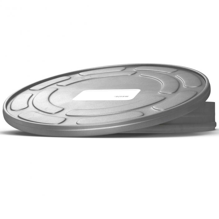 3D Video Film Reel in Case model