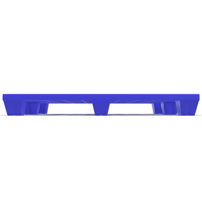 3D Plastic Pallet 2 Blue