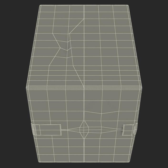 3D model Cardboard Box 2