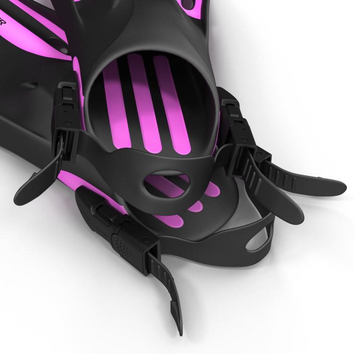 3D model Oceanic Viper Fins Violet