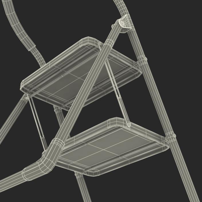 3D Step Ladder 3 model