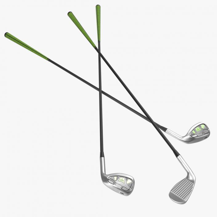 3D 9 Iron Golf Club