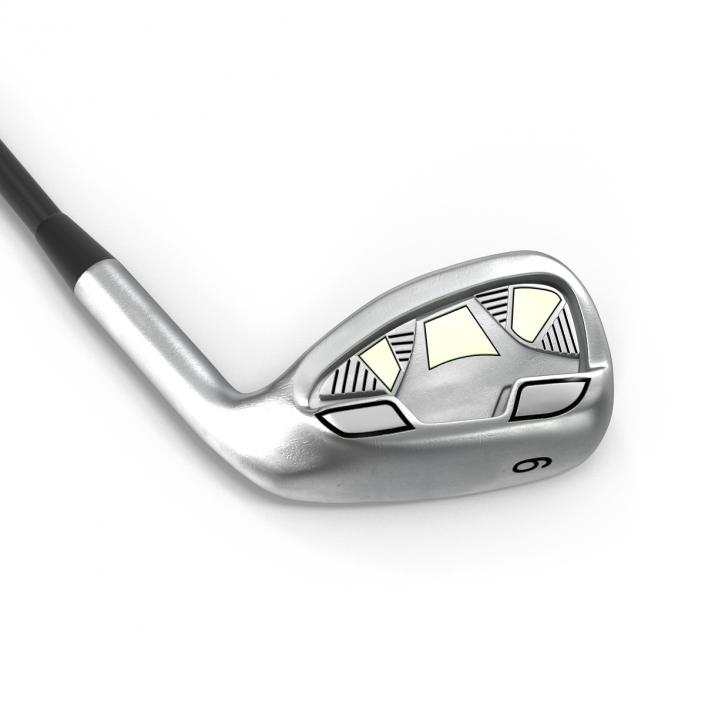 9 Iron Golf Club Generic 3D model