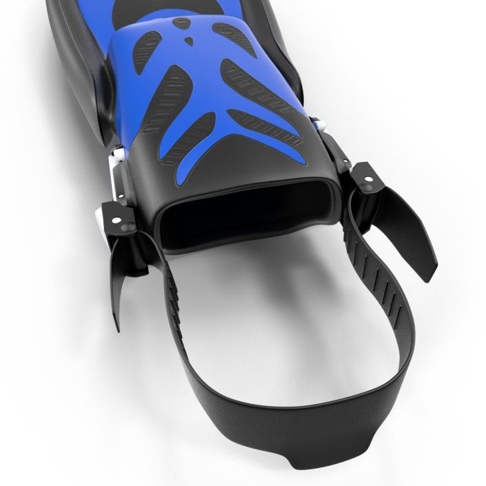 3D Swim Fins 3 Blue