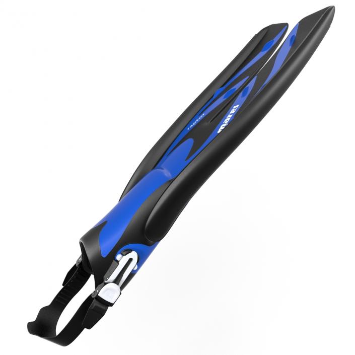 3D Swim Fins 3 Blue