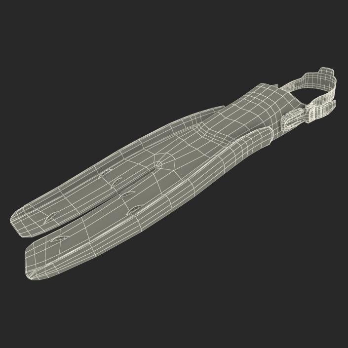 Swim Fins 3 Generic 3D model