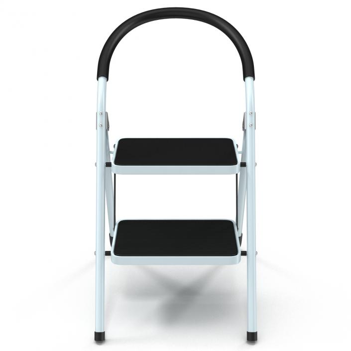 3D model Step Ladder 3 Rigged