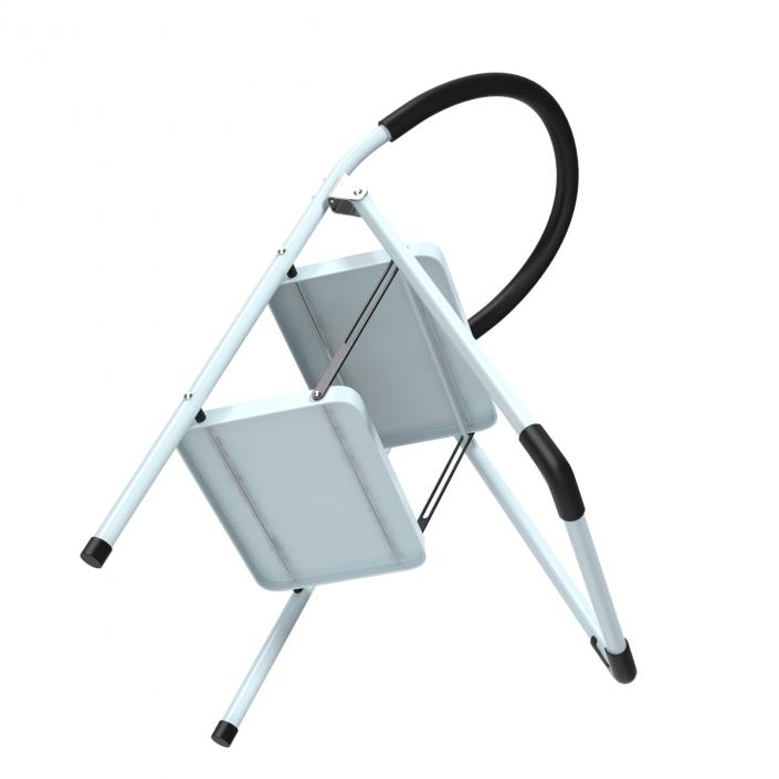 3D model Step Ladder 3 Rigged