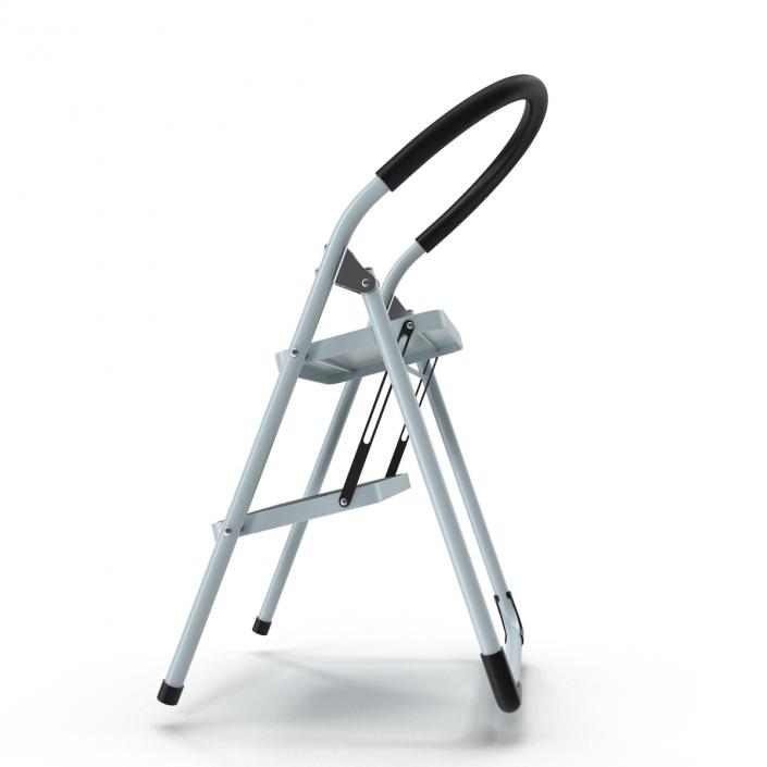 3D model Step Ladder 3 Rigged