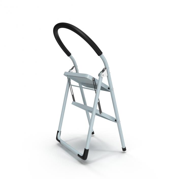 3D model Step Ladder 3 Rigged