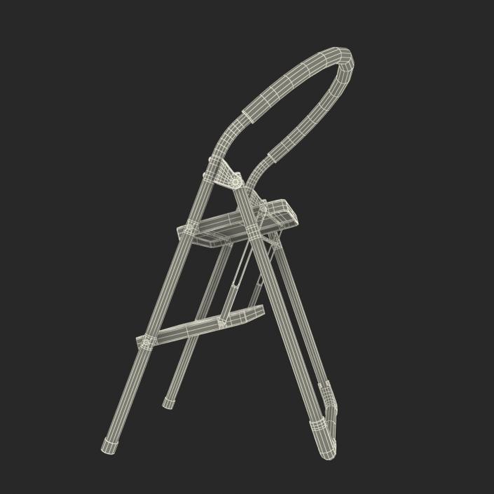 3D model Step Ladder 3 Rigged