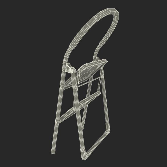 3D model Step Ladder 3 Rigged