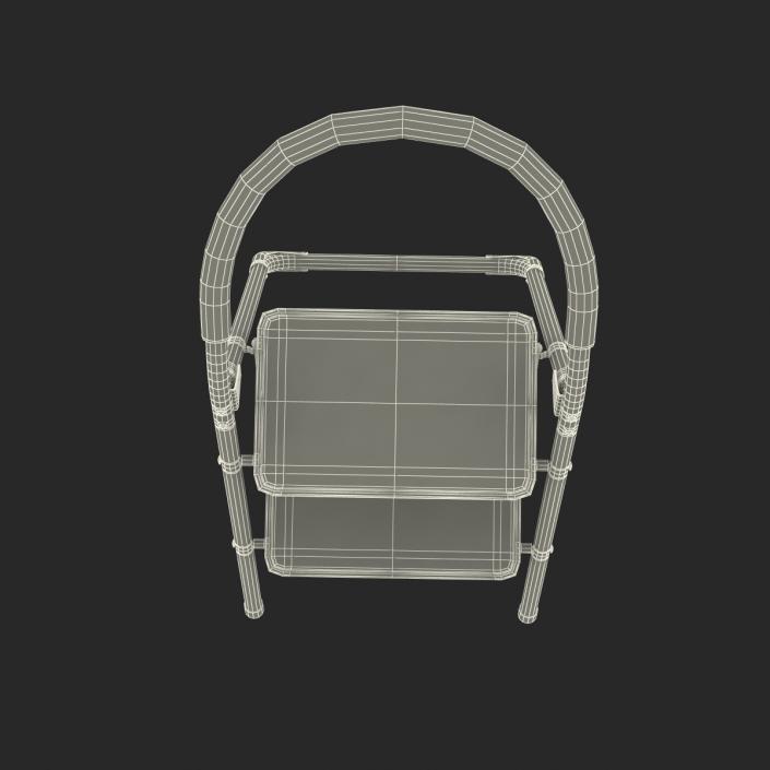 3D model Step Ladder 3 Rigged