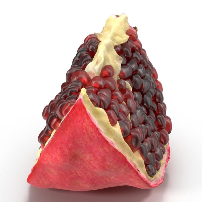 Pomegranate Slice 3 3D model