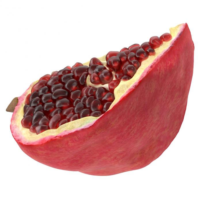 Pomegranate Slice 3 3D model