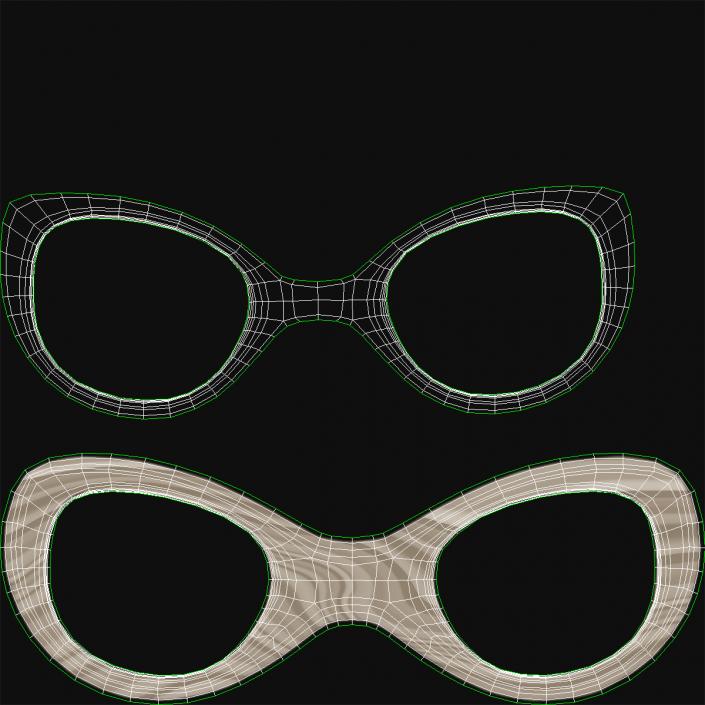 Glasses 3 3D model