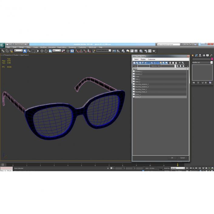 Glasses 3 3D model