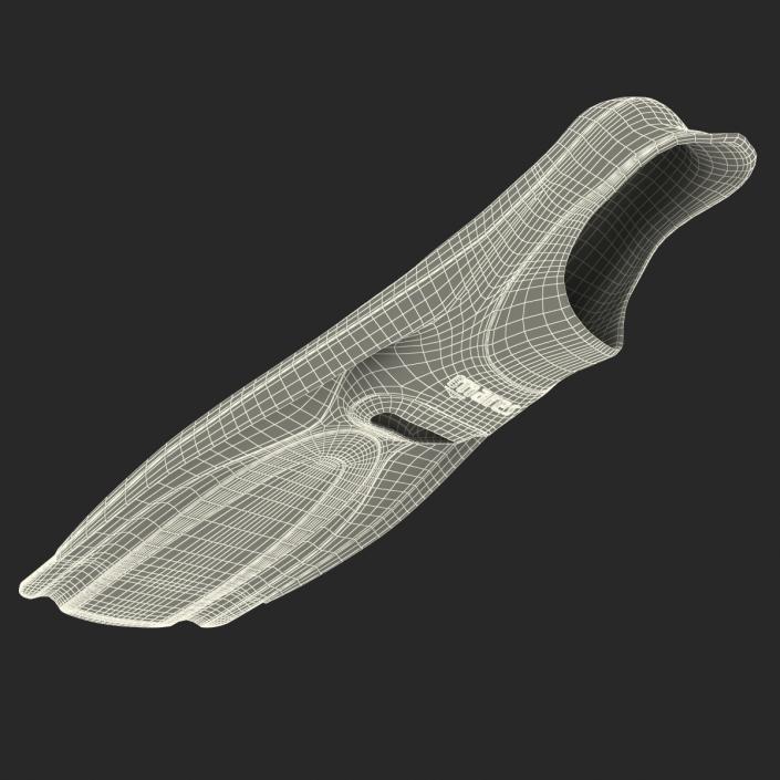 3D Swim Fins 2 Yellow model