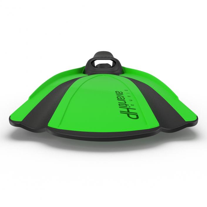 Swim Fins 2 Green 3D