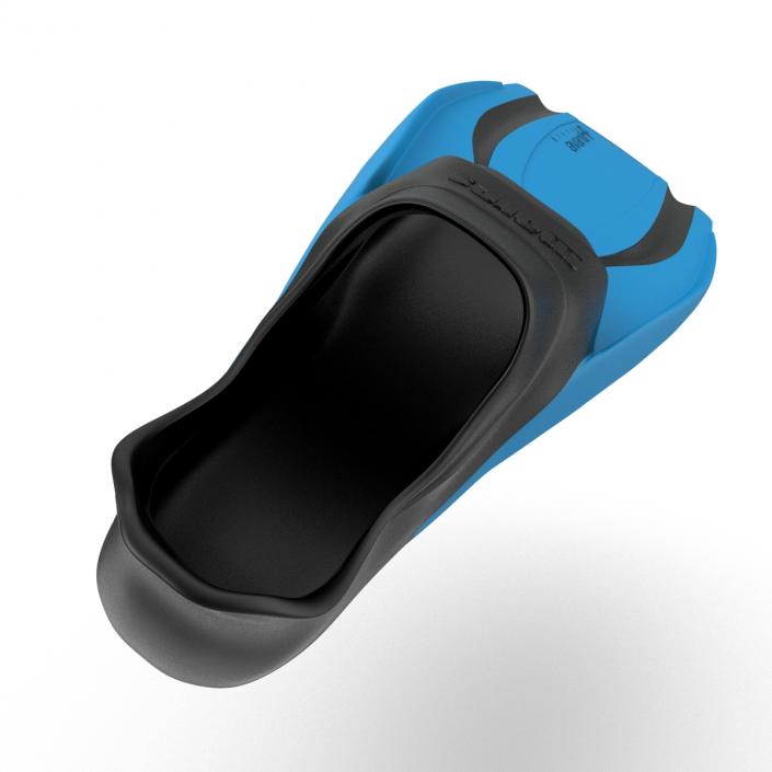 3D Swim Fins 2 Blue 2 model