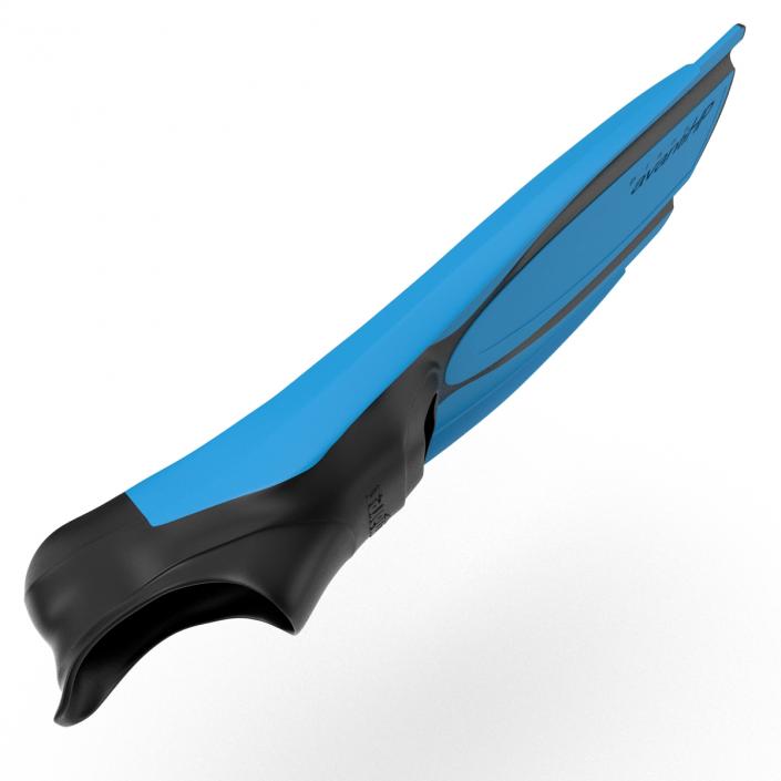 3D Swim Fins 2 Blue 2 model