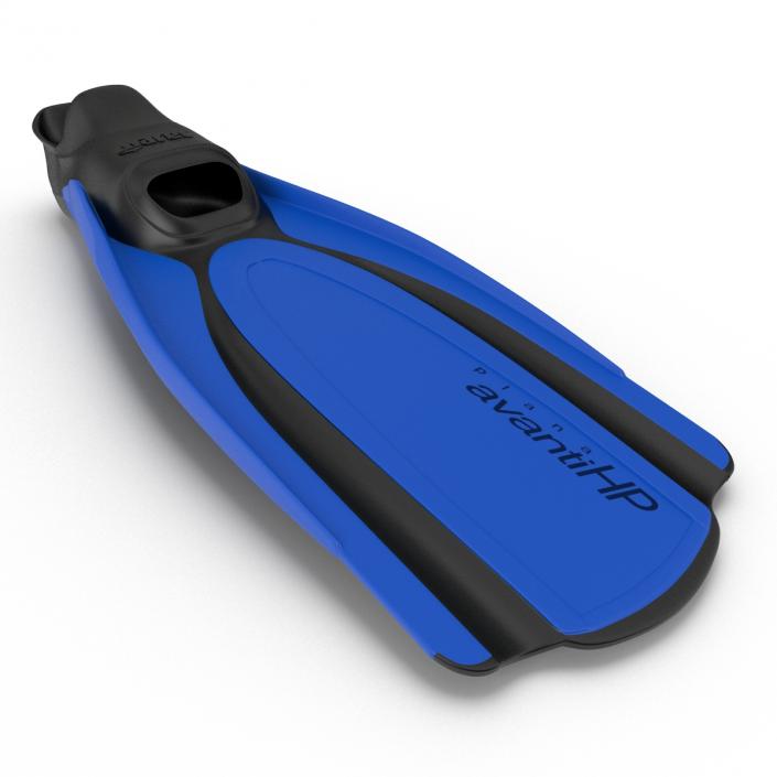 3D Swim Fins 2 Blue