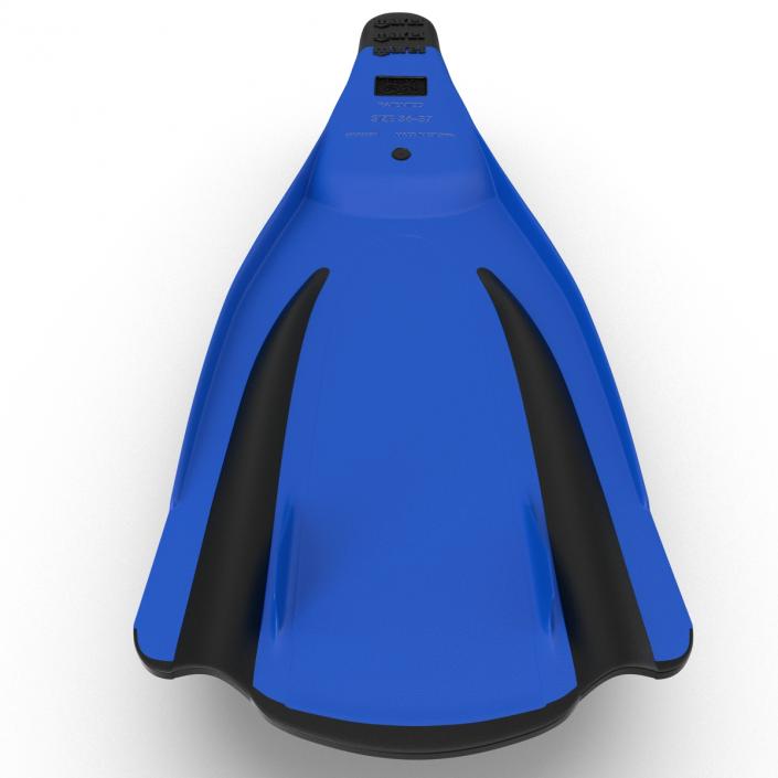 3D Swim Fins 2 Blue