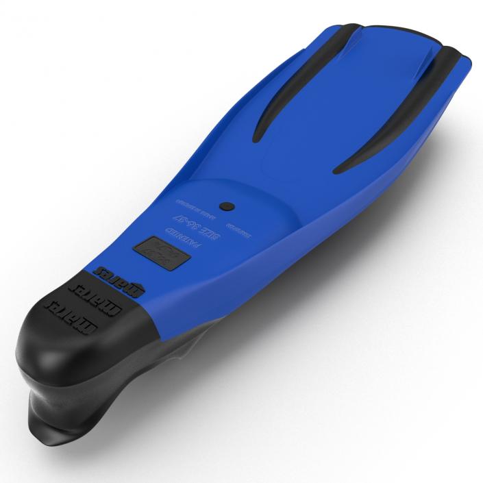 3D Swim Fins 2 Blue