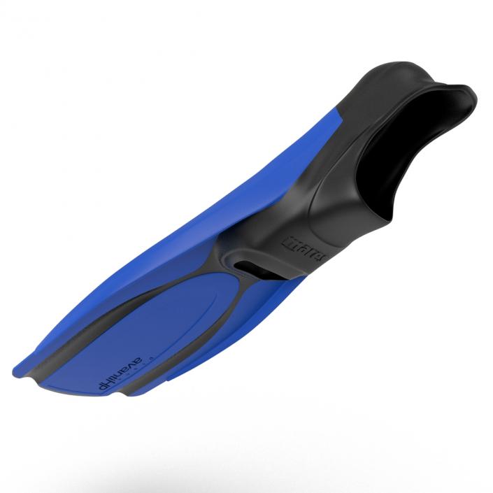 3D Swim Fins 2 Blue