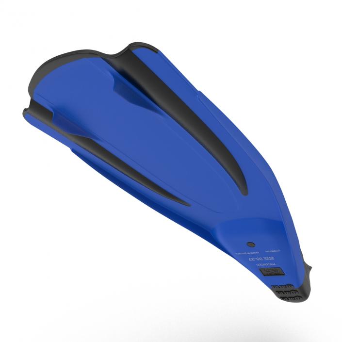 3D Swim Fins 2 Blue