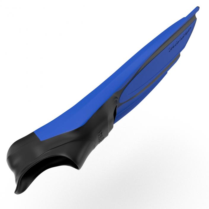 3D Swim Fins 2 Blue