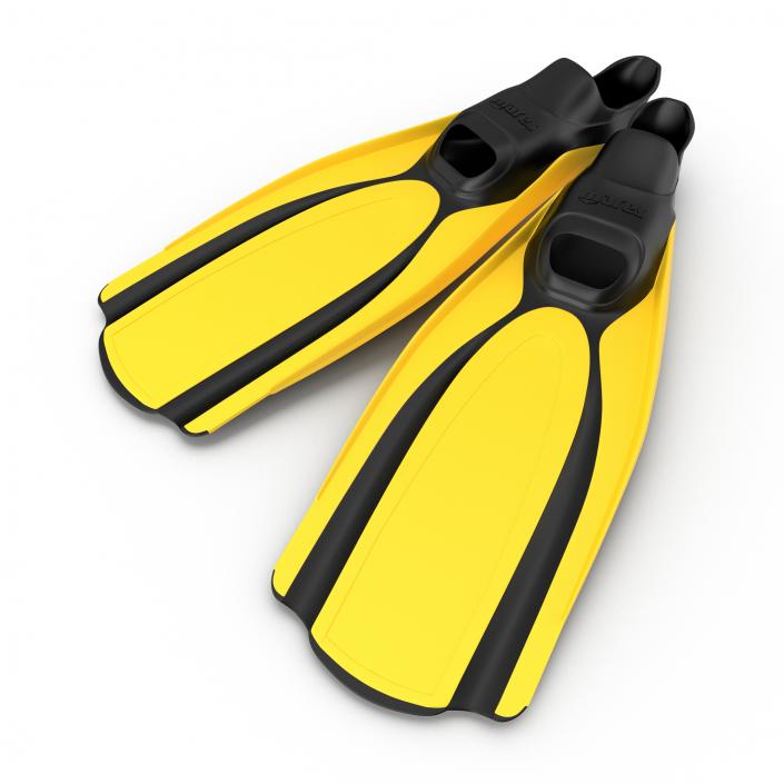 Swim Fins 2 Generic 3D model