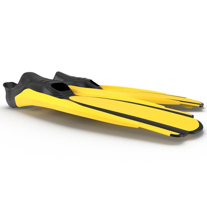 Swim Fins 2 Generic 3D model