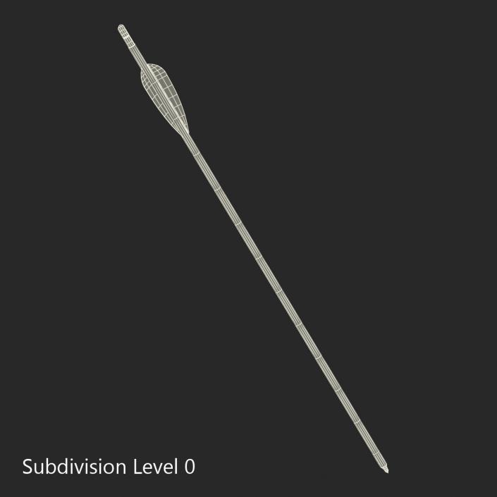 Hunting Sport Arrow 3D model