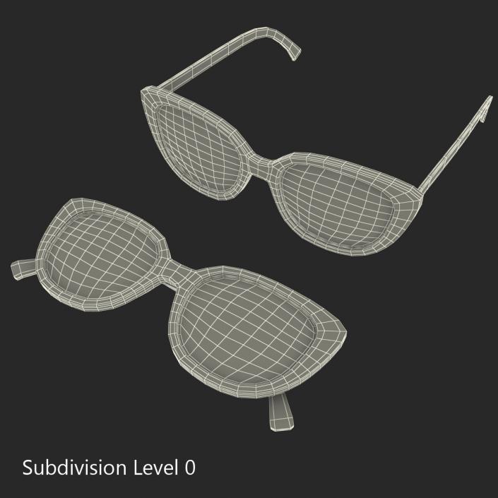 3D Glasses Set 2 model