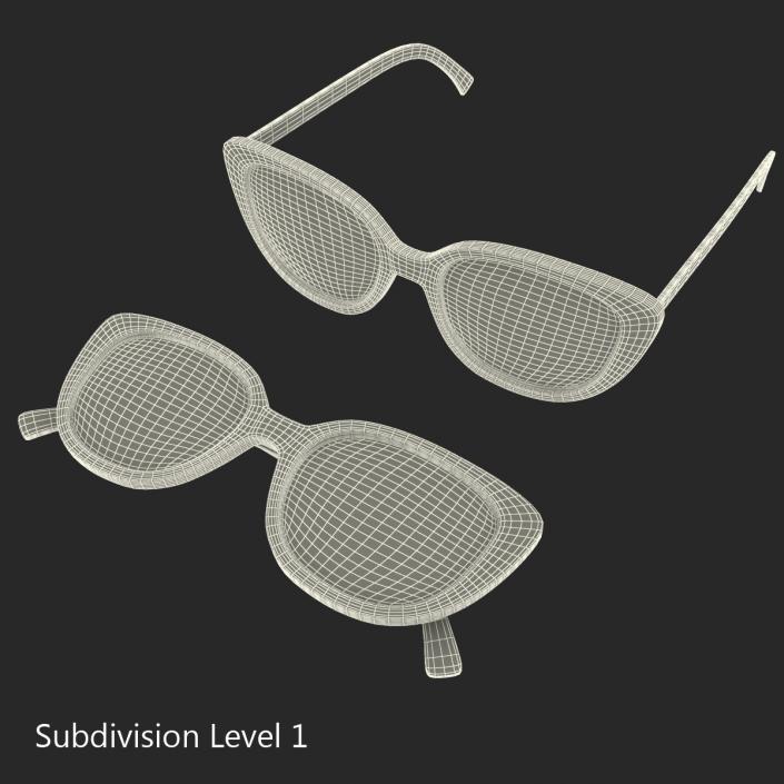 3D Glasses Set 2 model