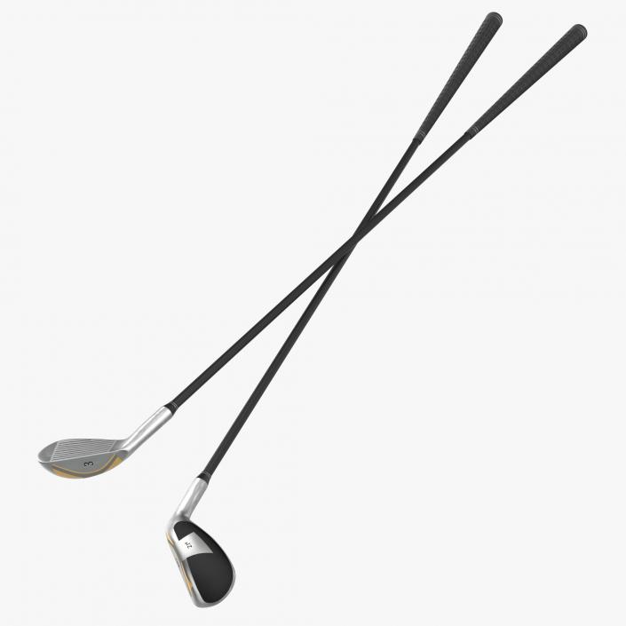 3 Golf Club Generic 3D model