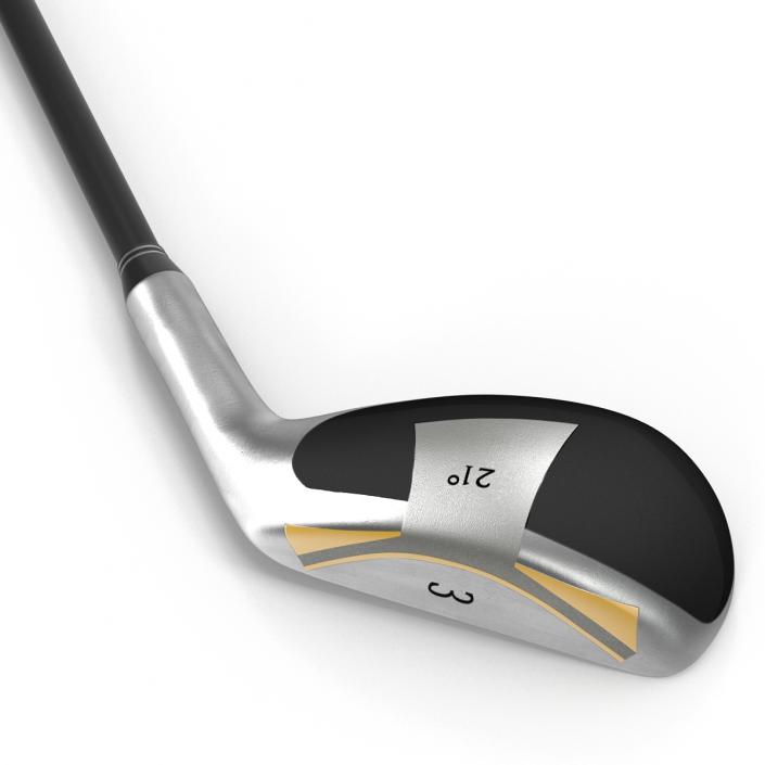 3 Golf Club Generic 3D model