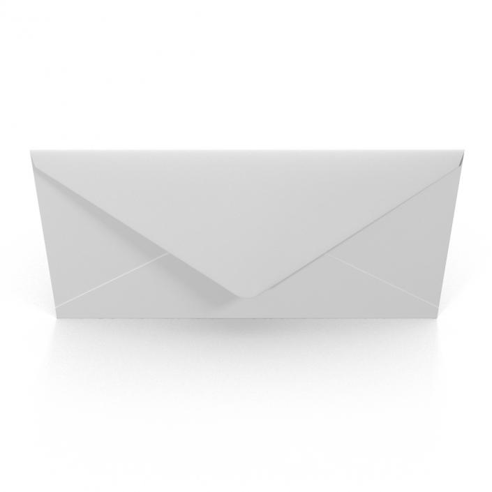 3D White Envelope 2