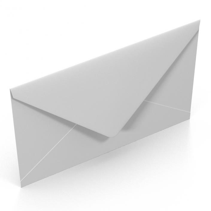 3D White Envelope 2