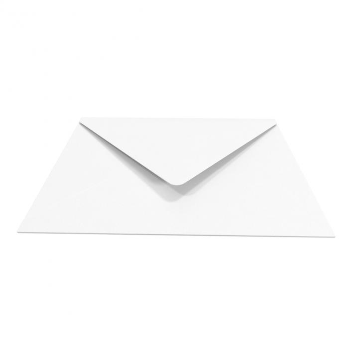 3D White Envelope 2