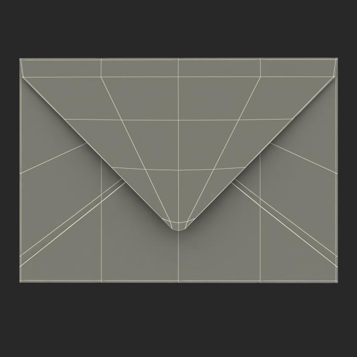 3D White Envelope 2